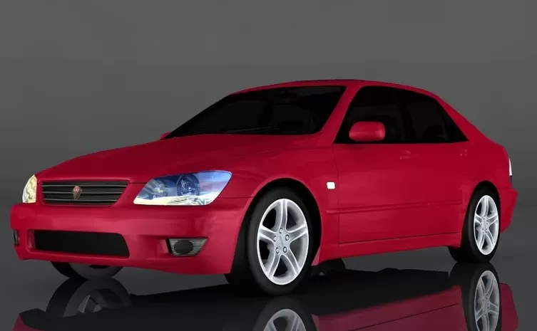 CAR – 2004 Toyota Altezza RS200 3D Model CAR – 2004 Toyota Altezza RS200 3D Model