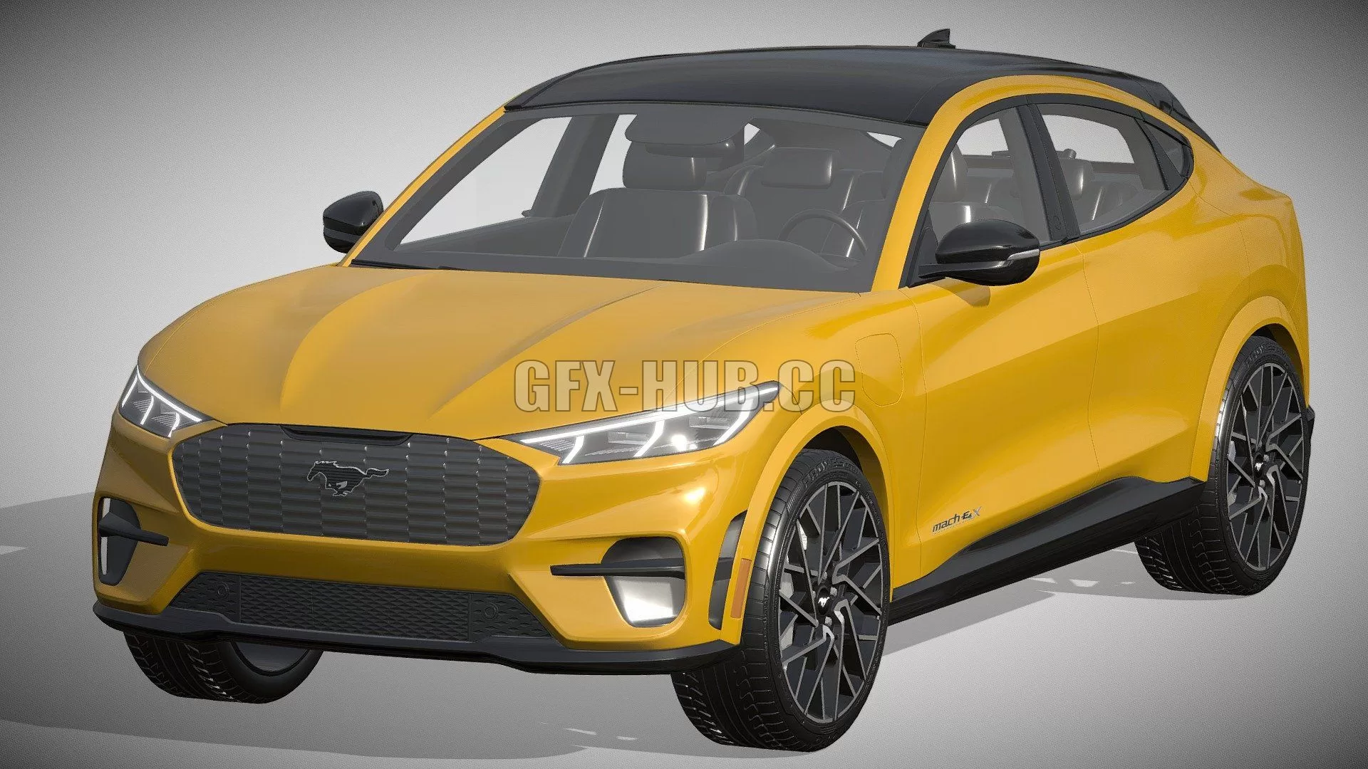 CAR – 2021 Ford Mustang MACH-E GT 3D Model CAR – 2021 Ford Mustang MACH-E GT 3D Model