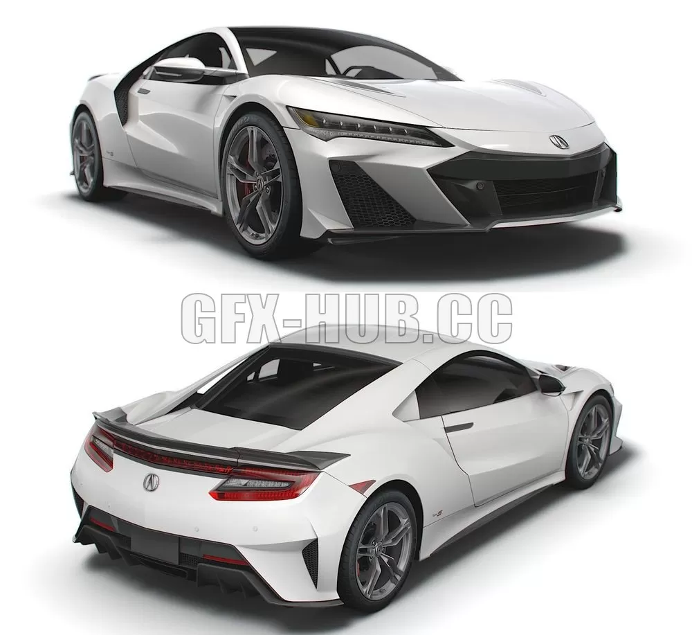 CAR – Acura NSX Type S 2022 3D Model CAR – Acura NSX Type S 2022 3D Model