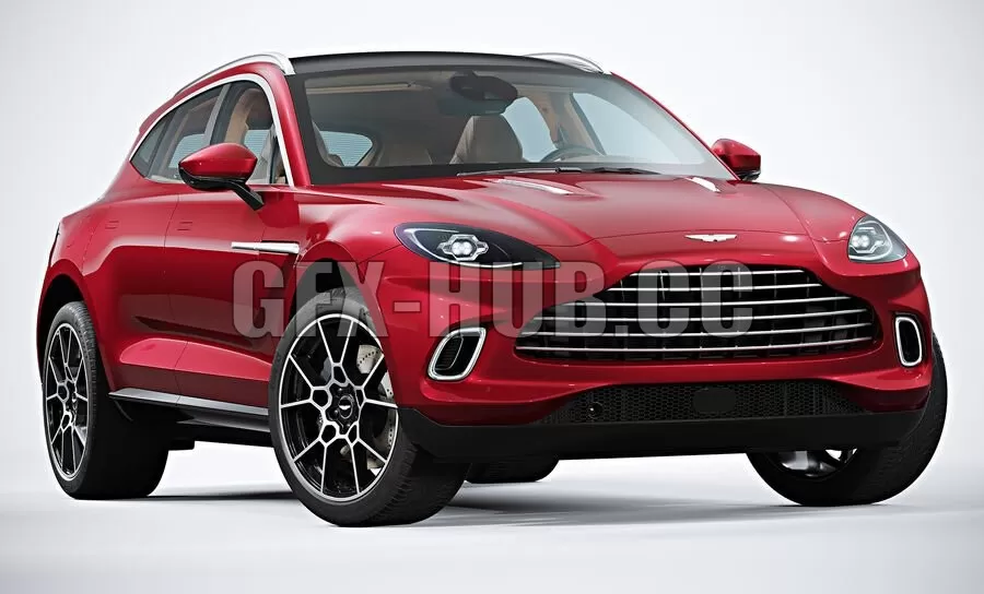 CAR – Aston Martin DBX 2021 3D Model CAR – Aston Martin DBX 2021 3D Model