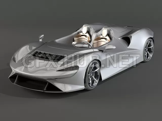 CAR – Aston Martin Elva 2021 3D Model CAR – Aston Martin Elva 2021 3D Model