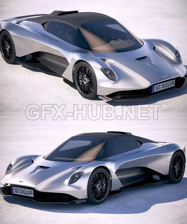 CAR – Aston Martin Valhalla 2020 3D Model CAR – Aston Martin Valhalla 2020 3D Model