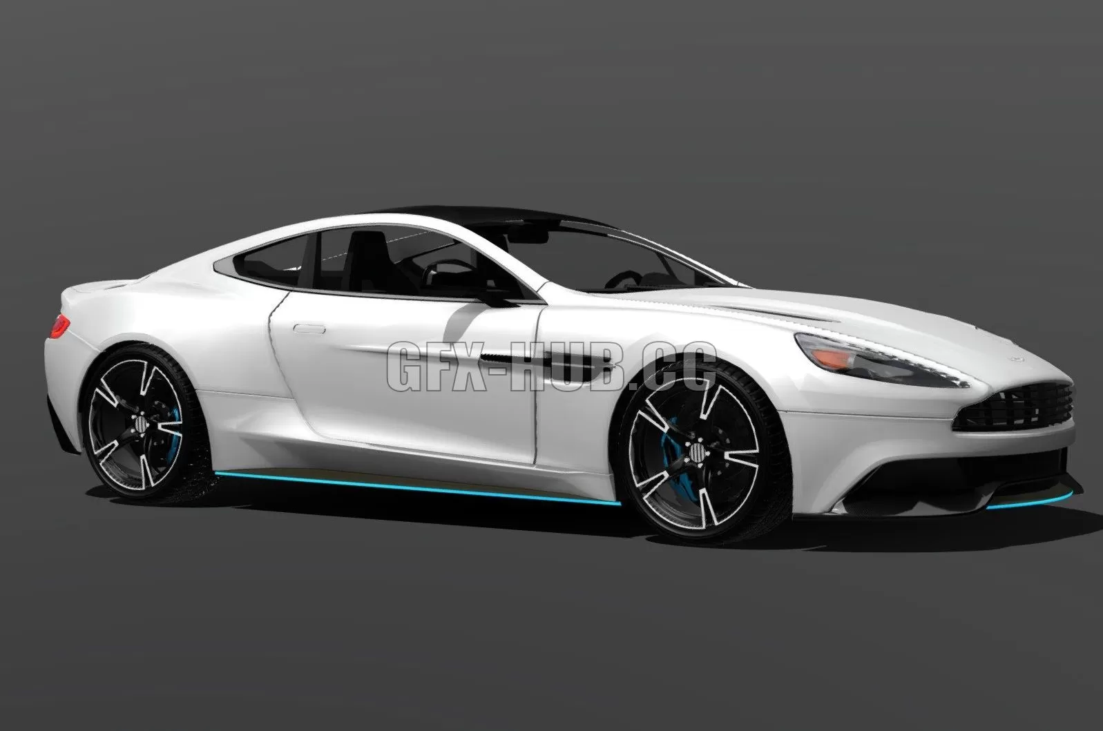 CAR – Aston Martin Vanquish 3D Model CAR – Aston Martin Vanquish 3D Model
