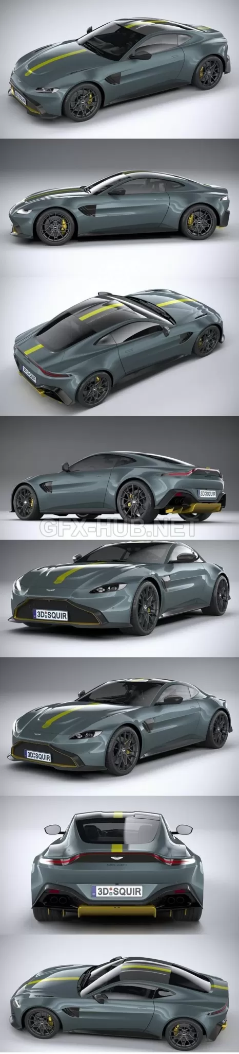 CAR – Aston Martin Vantage AMR 2020 3D Model CAR – Aston Martin Vantage AMR 2020 3D Model