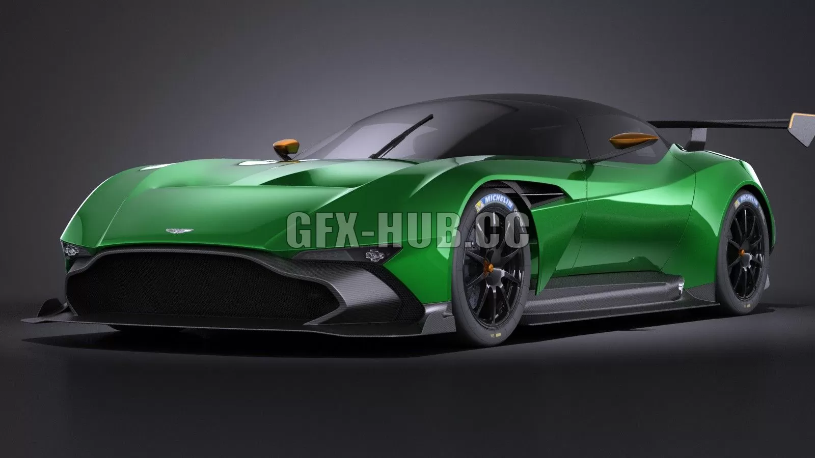 CAR – Aston Martin Vulcan 2016 3D Model CAR – Aston Martin Vulcan 2016 3D Model
