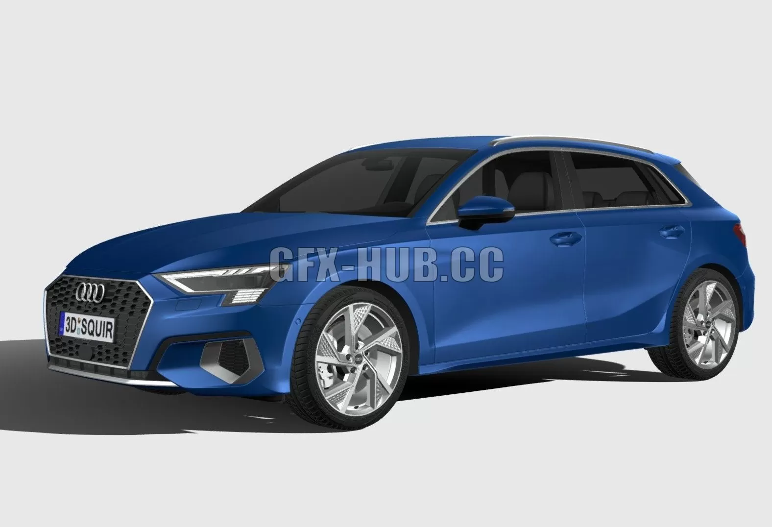 CAR – Audi A3 2021 3D Model CAR – Audi A3 2021 3D Model