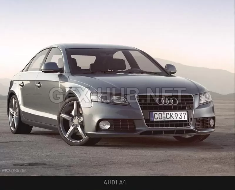 CAR – Audi a4 3D Model CAR – Audi a4 3D Model