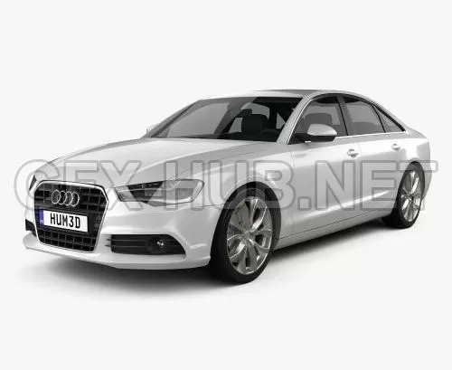 CAR – Audi A6 sedan 2012 3D Model CAR – Audi A6 sedan 2012 3D Model