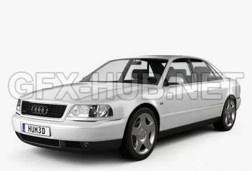 CAR – Audi A8 (D2) 1999 3D Model CAR – Audi A8 (D2) 1999 3D Model