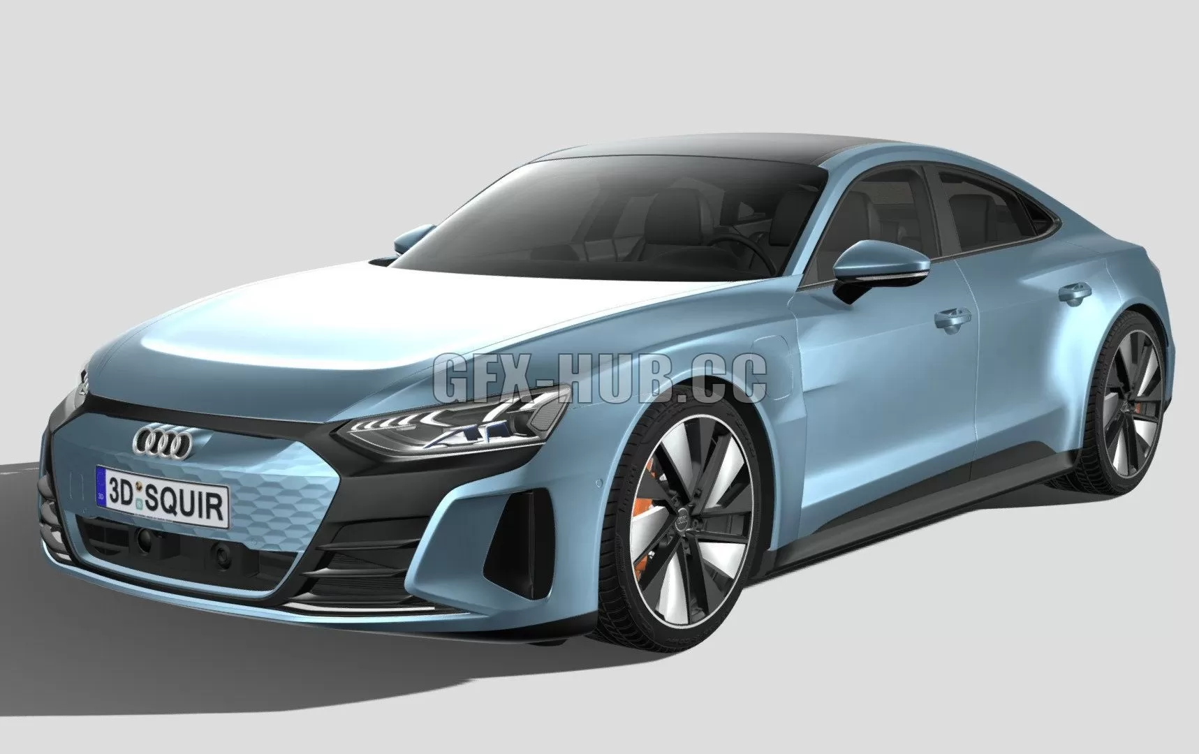 CAR – Audi e-tron GT quattro 2022 3D Model CAR – Audi e-tron GT quattro 2022 3D Model