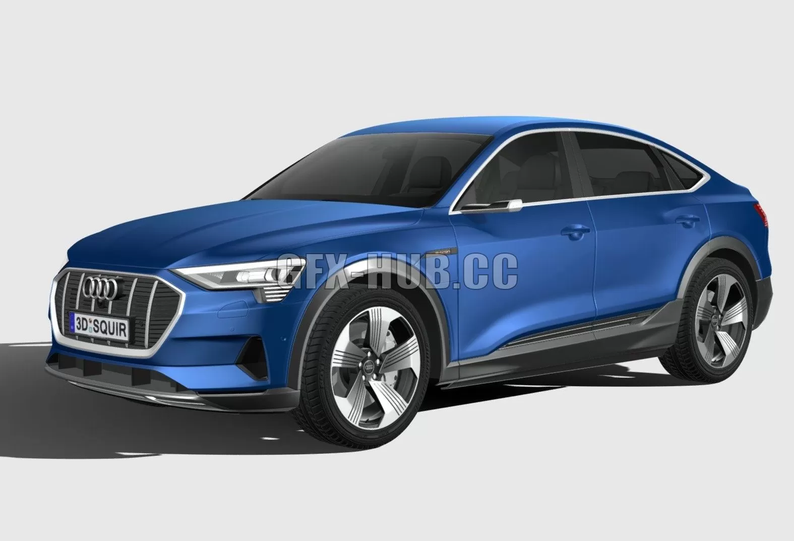 CAR – Audi E-Tron Sportback 2021 3D Model CAR – Audi E-Tron Sportback 2021 3D Model