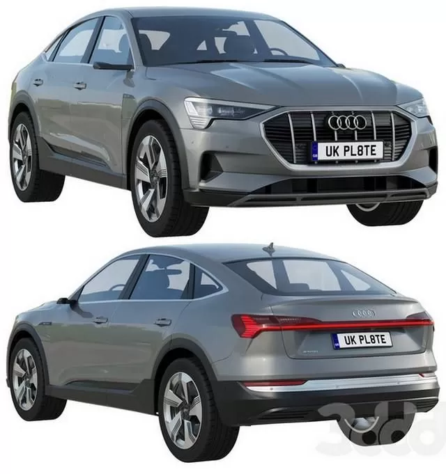 CAR – Audi e-tron Sportback 3D Model CAR – Audi e-tron Sportback 3D Model