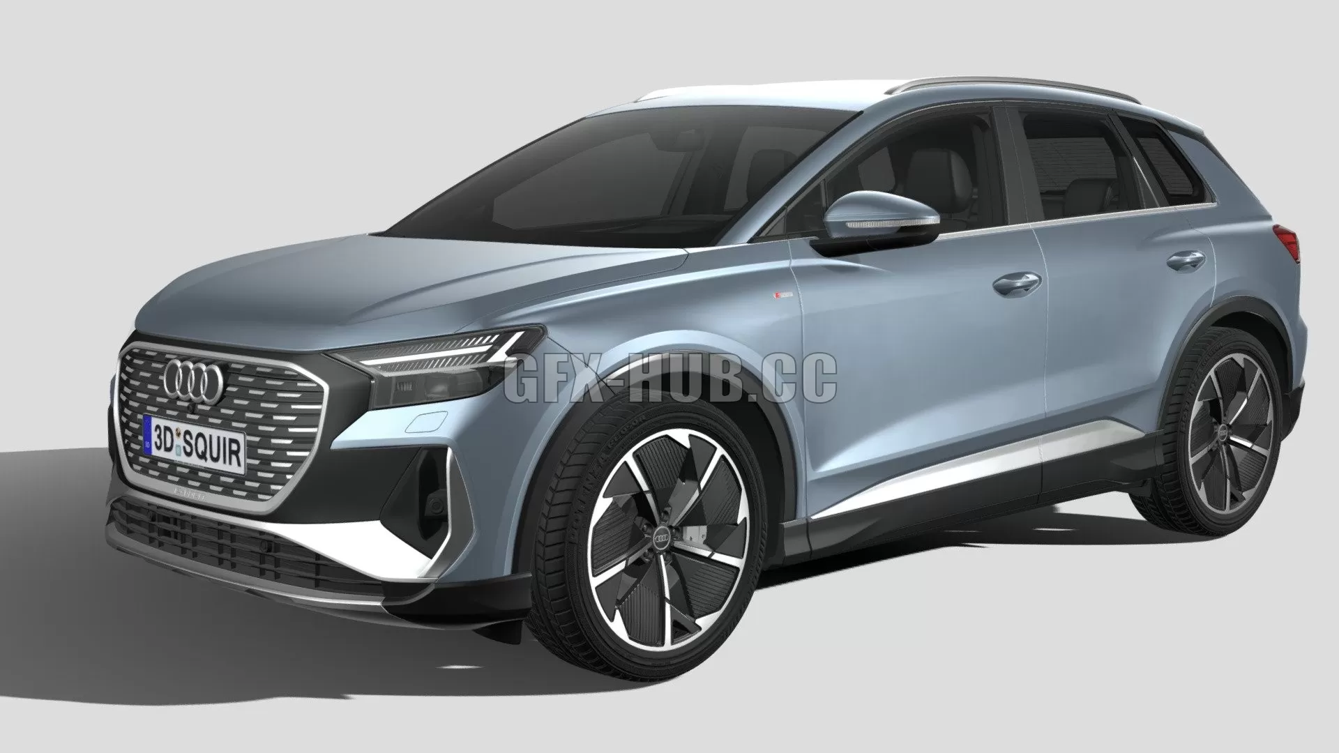 CAR – Audi Q4 e-tron s-line 2022 3D Model CAR – Audi Q4 e-tron s-line 2022 3D Model