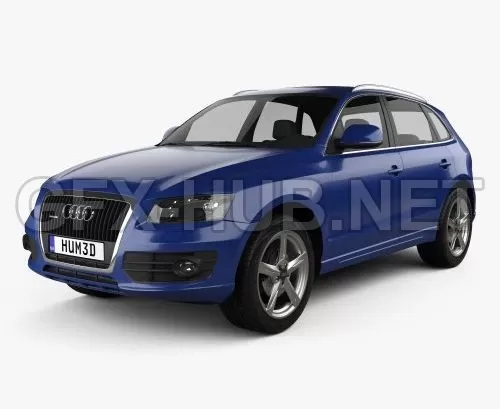 CAR – Audi Q5 2009 3D Model CAR – Audi Q5 2009 3D Model