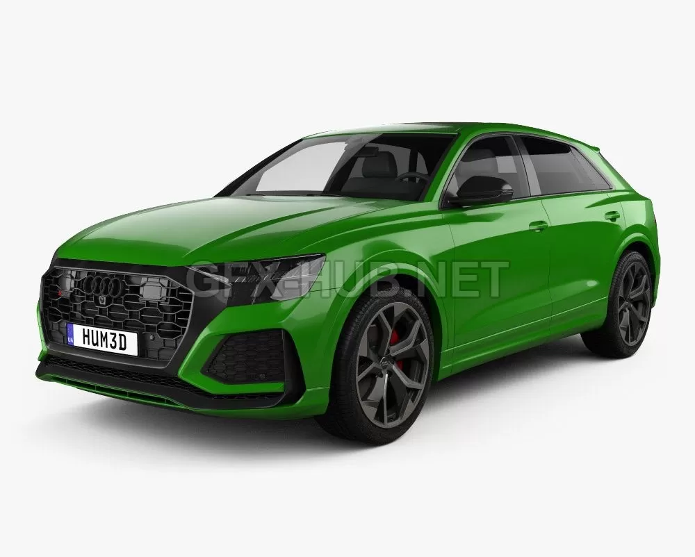 CAR – Audi Q8 RS 2020 car 3D Model CAR – Audi Q8 RS 2020 car 3D Model