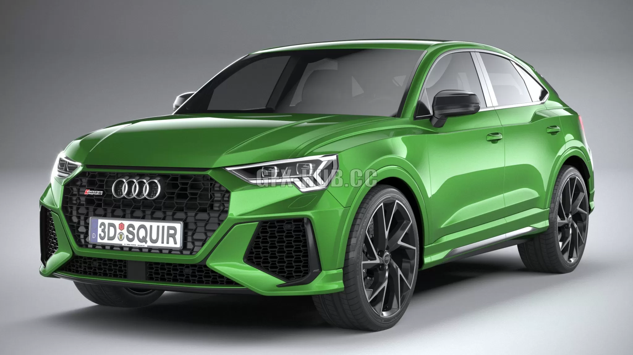 CAR – Audi RS Q3 Sportback 2020 3D Model CAR – Audi RS Q3 Sportback 2020 3D Model