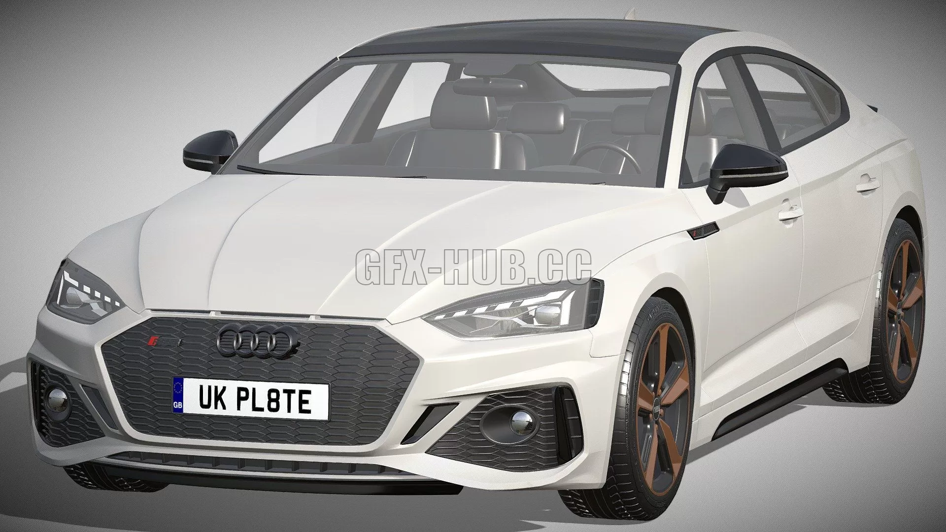 CAR – Audi RS5 Sportback 2020 3D Model CAR – Audi RS5 Sportback 2020 3D Model