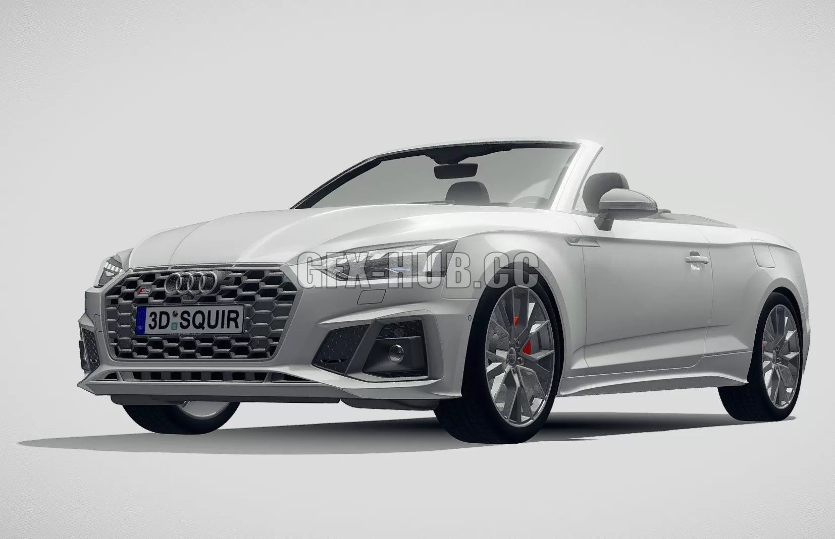 CAR – Audi S5 Cabrio 2020 3D Model CAR – Audi S5 Cabrio 2020 3D Model