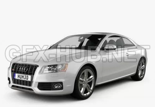 CAR – Audi S5 coupe 2010 3D Model CAR – Audi S5 coupe 2010 3D Model