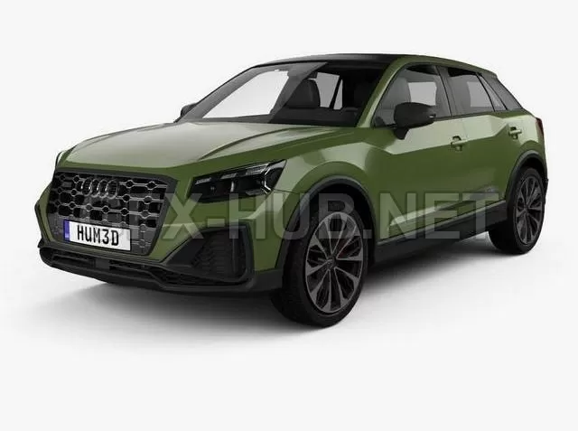 CAR – Audi SQ2 2020 3D Model CAR – Audi SQ2 2020 3D Model