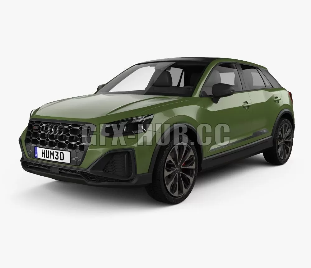 CAR – Audi SQ2 2022 3D Model CAR – Audi SQ2 2022 3D Model