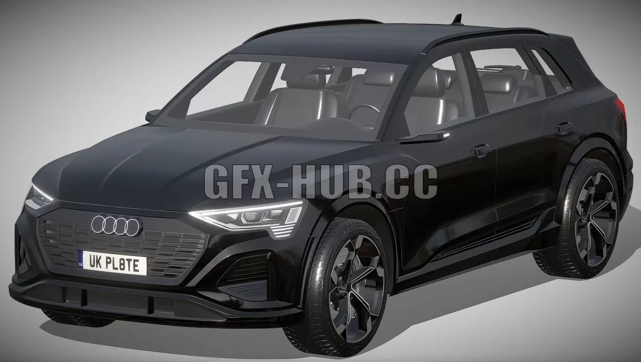 CAR – Audi SQ8 e-tron 3D Model CAR – Audi SQ8 e-tron 3D Model