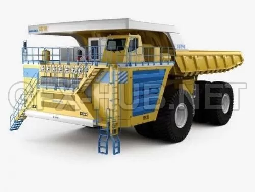 CAR – BelAZ 75710 Dump Truck 2013 3D Model CAR – BelAZ 75710 Dump Truck 2013 3D Model