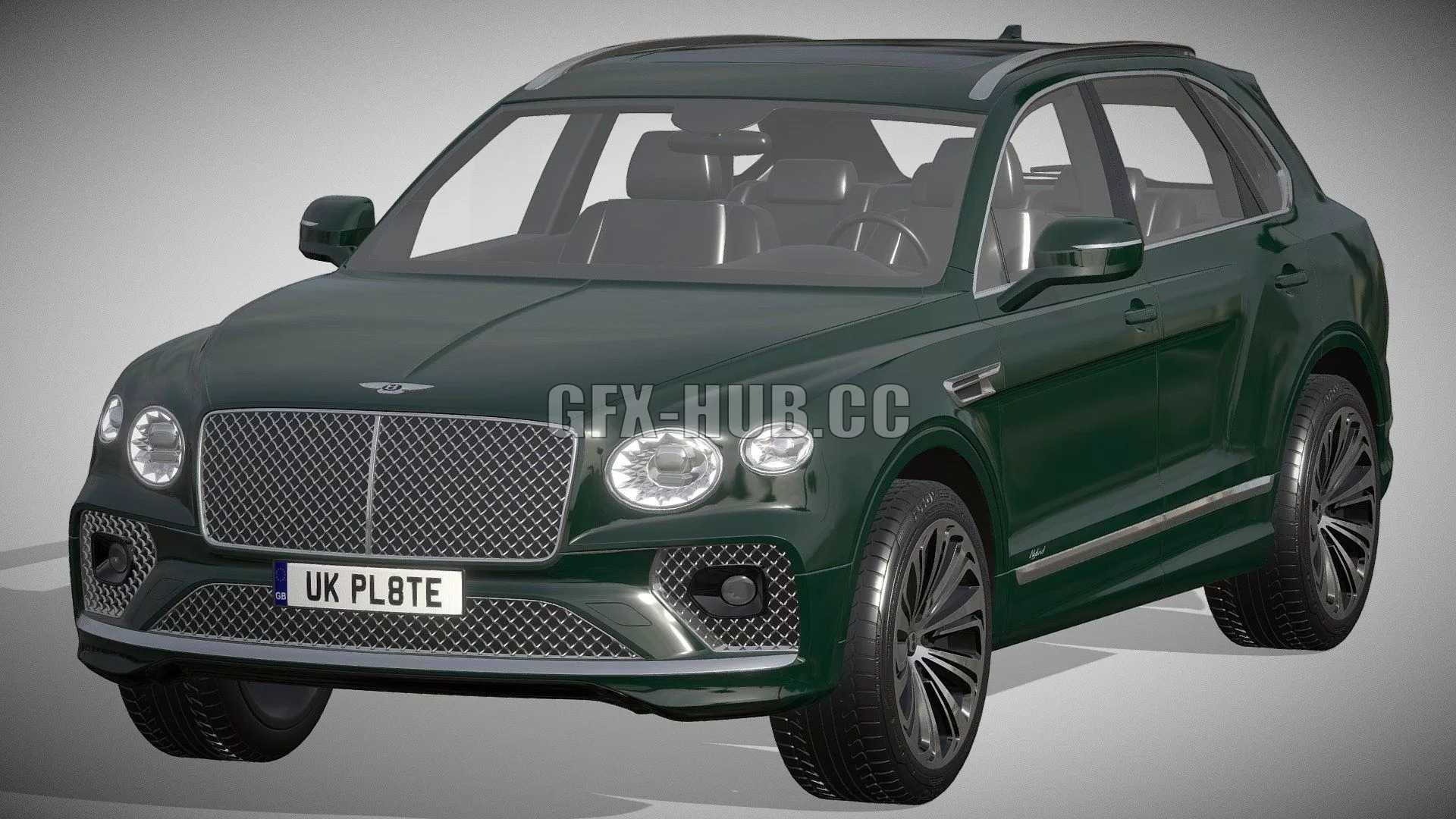 CAR – Bentley Bentayga Hybrid 2021 3D Model CAR – Bentley Bentayga Hybrid 2021 3D Model