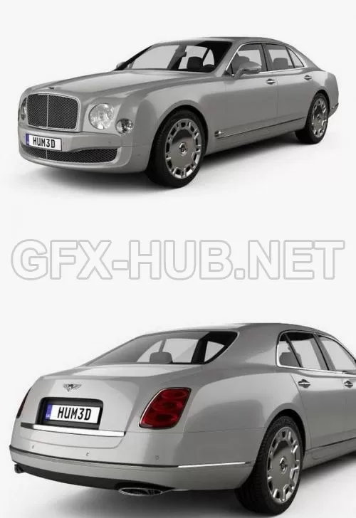 CAR – Bentley Mulsanne 2011 3D Model CAR – Bentley Mulsanne 2011 3D Model