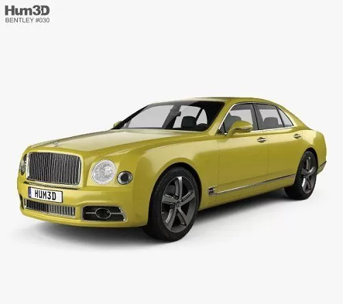CAR – Bentley Mulsanne Speed 2017 3D Model CAR – Bentley Mulsanne Speed 2017 3D Model
