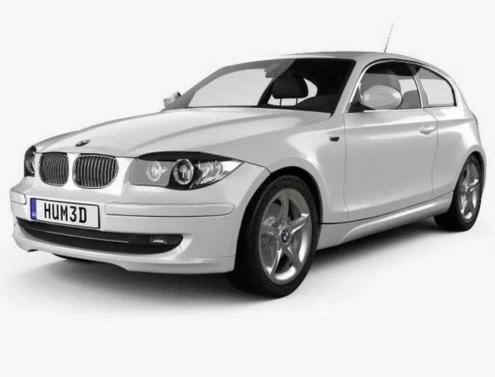CAR – BMW 1 Series 3-door 2009 3D Model CAR – BMW 1 Series 3-door 2009 3D Model