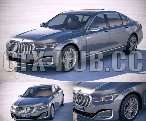 CAR – BMW 7-series G12 long 2020 3D Model CAR – BMW 7-series G12 long 2020 3D Model