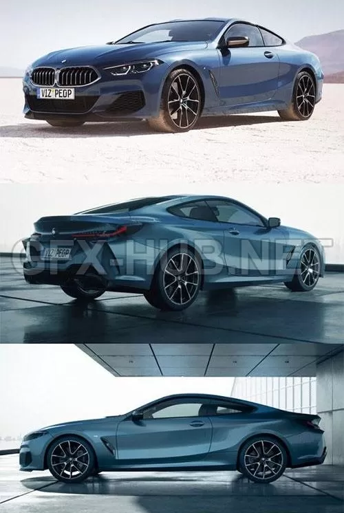 CAR – BMW 8 Series 2019 3D Model CAR – BMW 8 Series 2019 3D Model