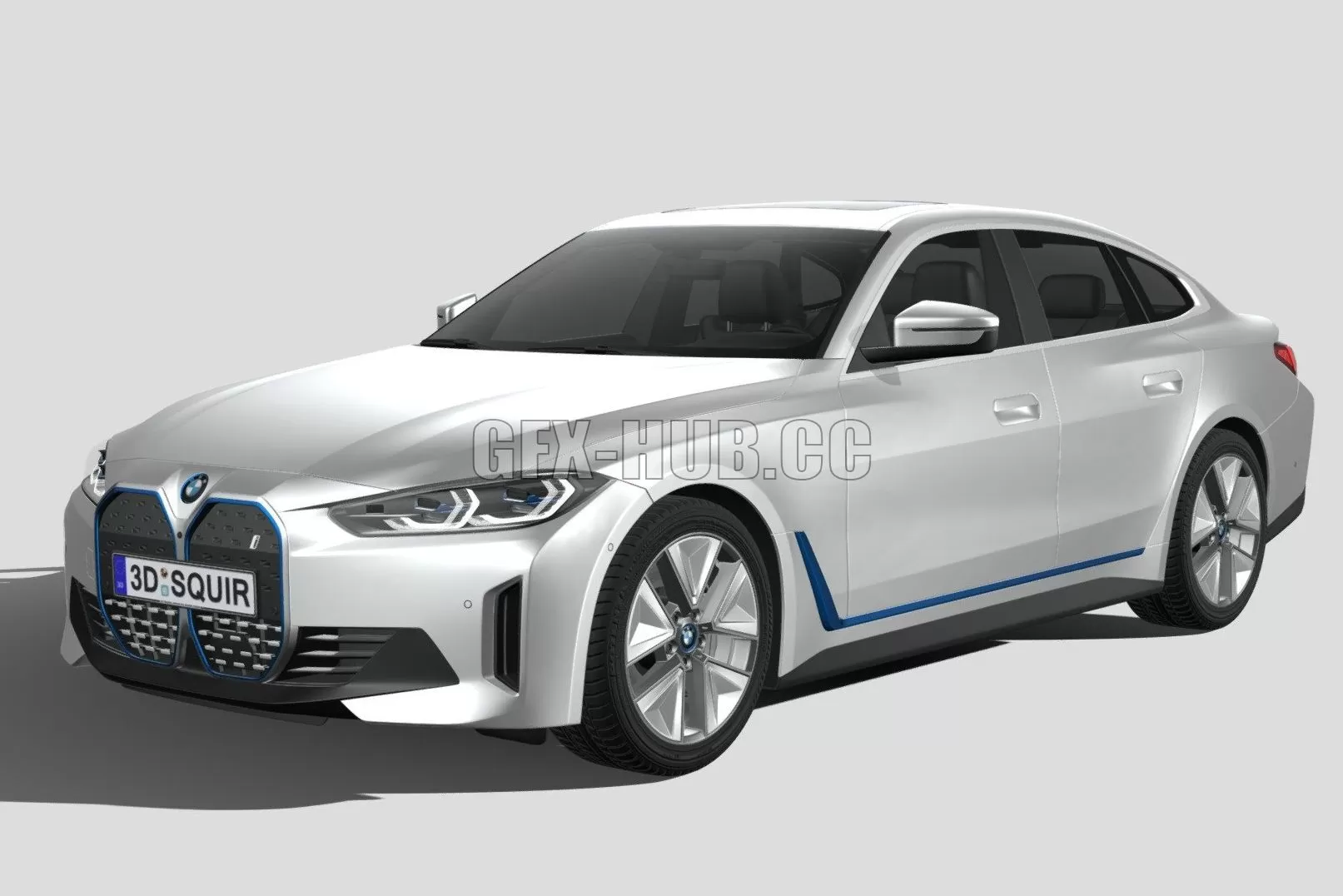CAR – BMW i4 2022 3D Model CAR – BMW i4 2022 3D Model