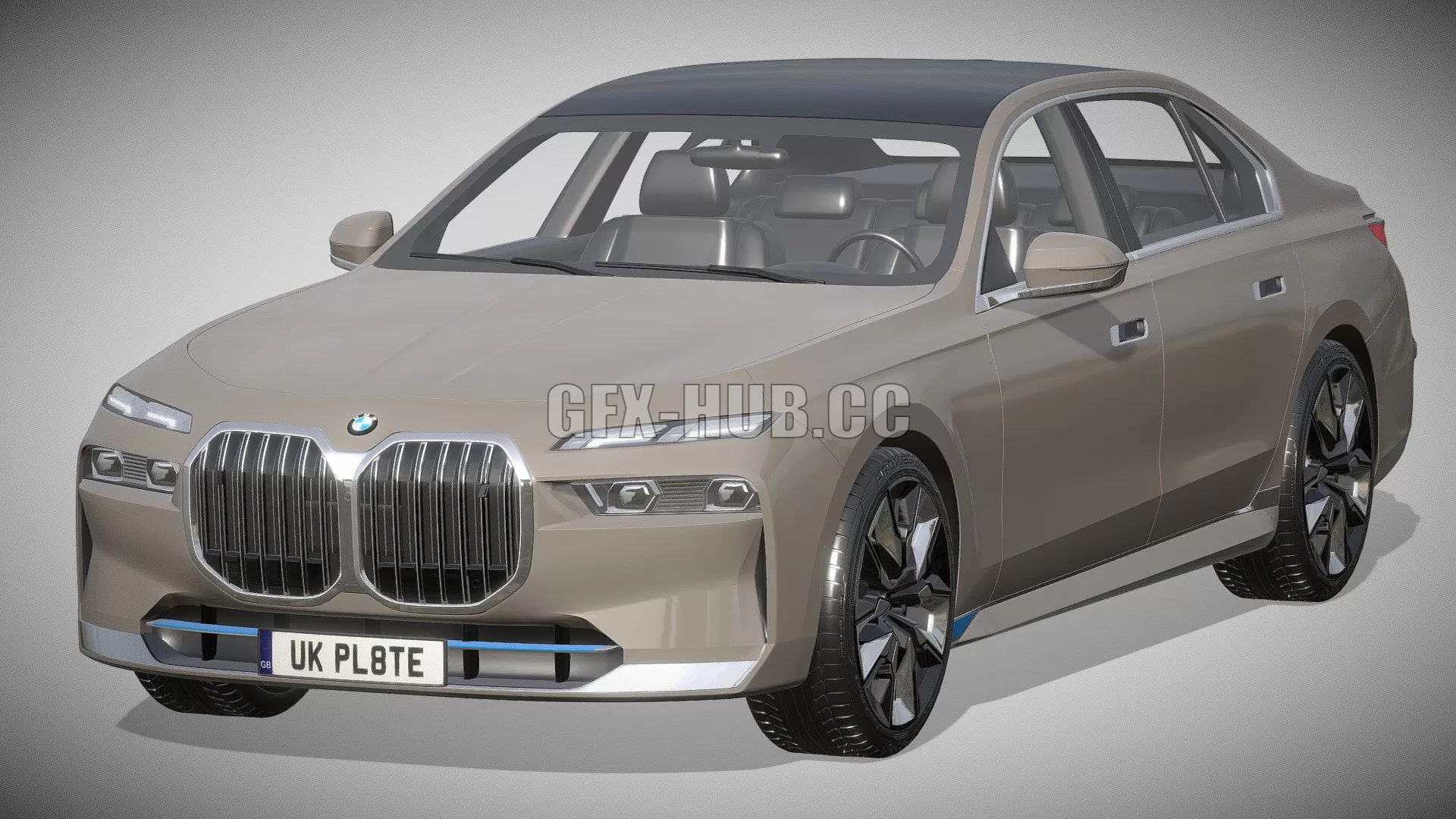 CAR – BMW i7 2023 3D Model CAR – BMW i7 2023 3D Model