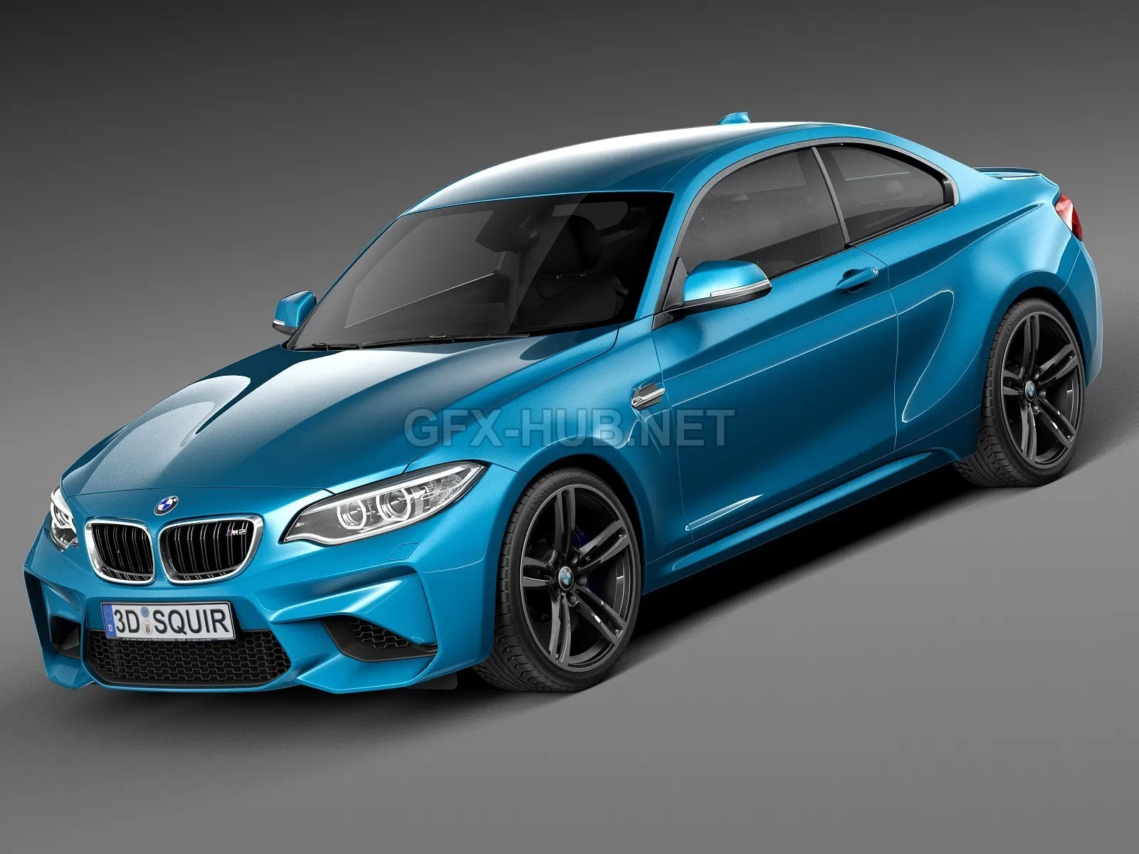 CAR – BMW M2 Coupe 2016 3D Model CAR – BMW M2 Coupe 2016 3D Model