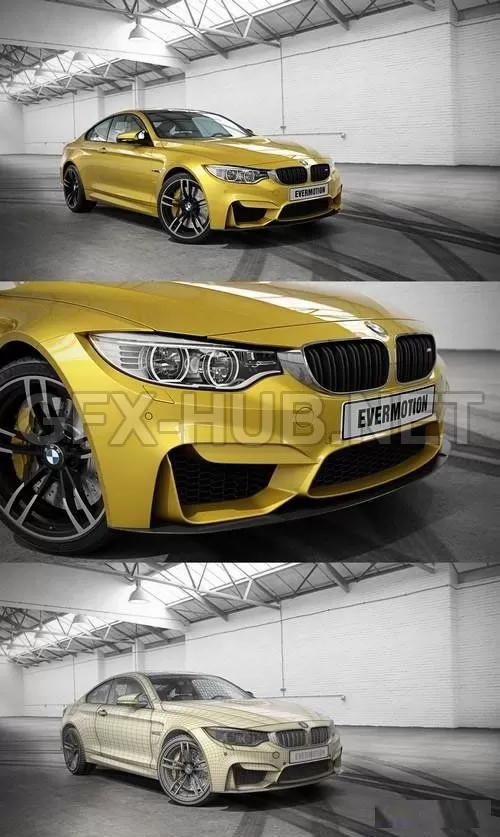 CAR – BMW M4 3D Model CAR – BMW M4 3D Model