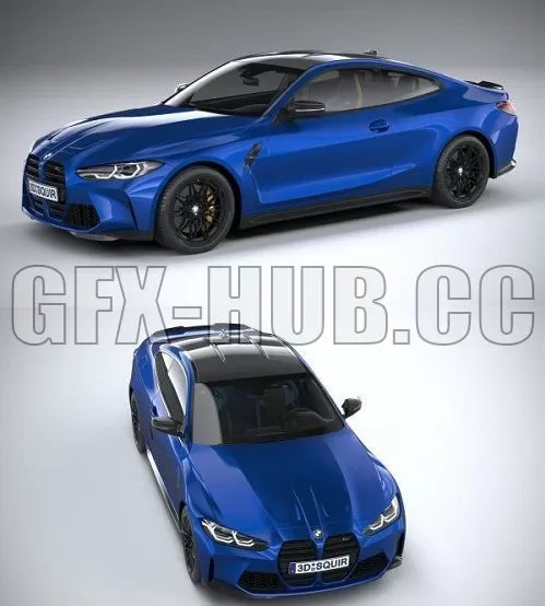 CAR – BMW M4 G82 2021 3D Model CAR – BMW M4 G82 2021 3D Model