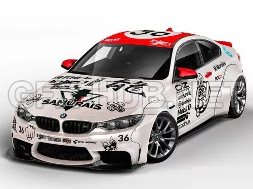 CAR – BMW M4 Street Race Edition 3D Model CAR – BMW M4 Street Race Edition 3D Model