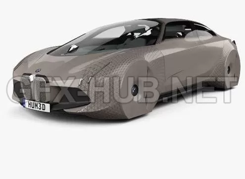 CAR – BMW Vision Next 100 concept with HQ interior 2016 3D Model CAR – BMW Vision Next 100 concept with HQ interior 2016 3D Model