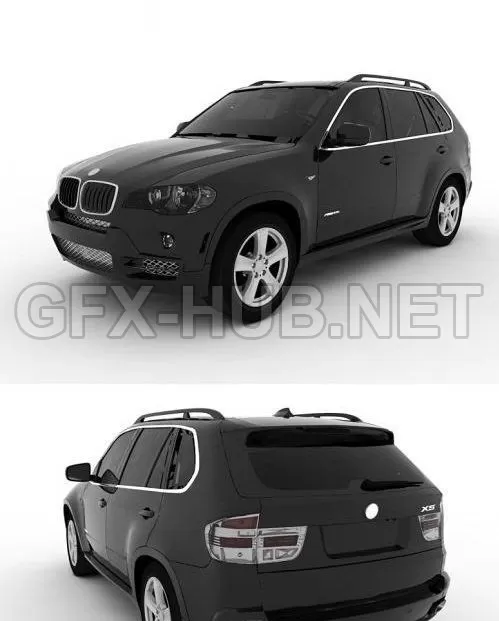 CAR – BMW X5 E70 2010 3D Model CAR – BMW X5 E70 2010 3D Model