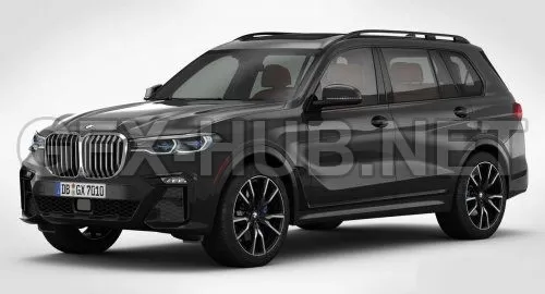 CAR – BMW X7 2019 3D Model CAR – BMW X7 2019 3D Model
