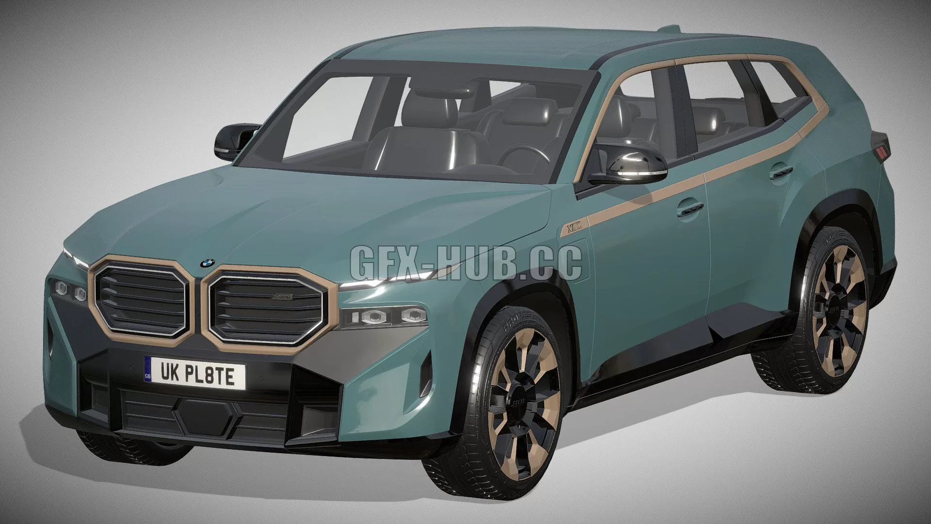 CAR – BMW XM 3D Model CAR – BMW XM 3D Model