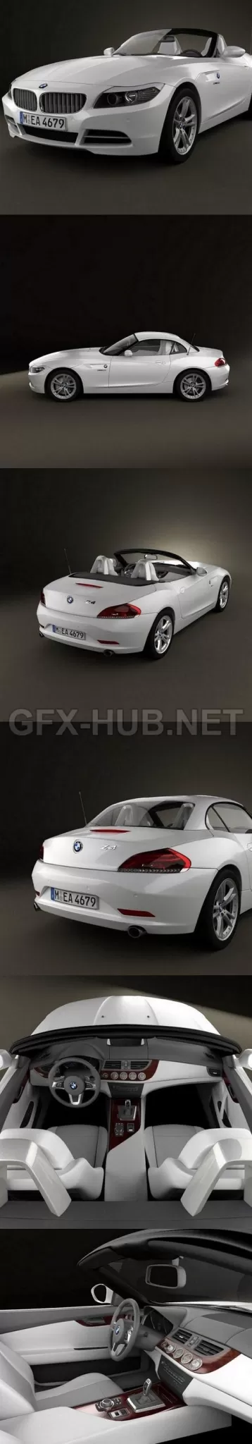 CAR – BMW Z4 2010 3D Model CAR – BMW Z4 2010 3D Model