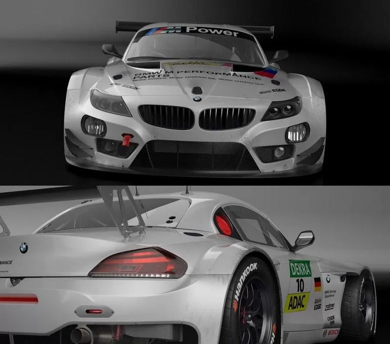 CAR – BMW Z4 GT3 3D Model CAR – BMW Z4 GT3 3D Model
