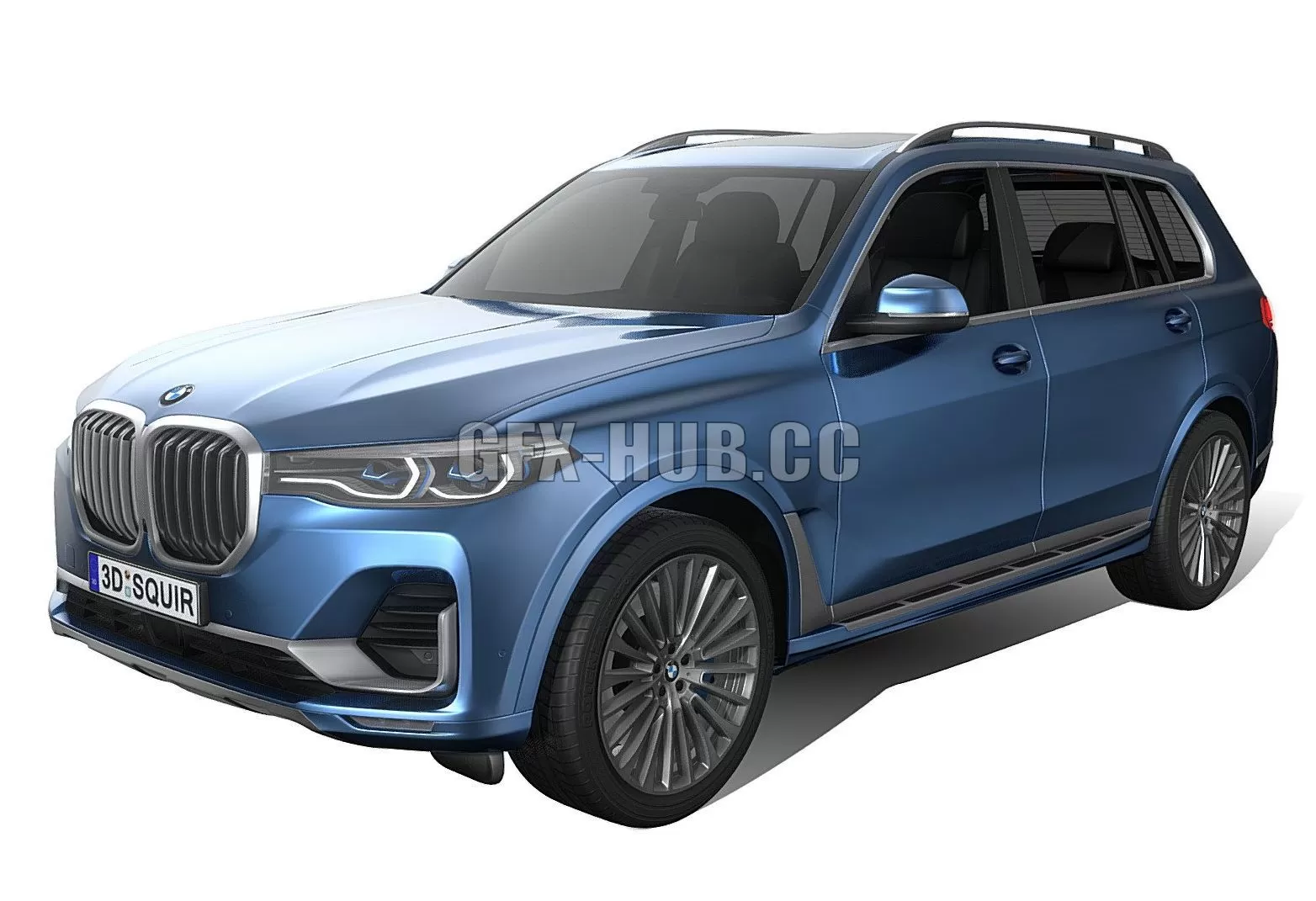 CAR – BMX X7 2019 3D Model CAR – BMX X7 2019 3D Model