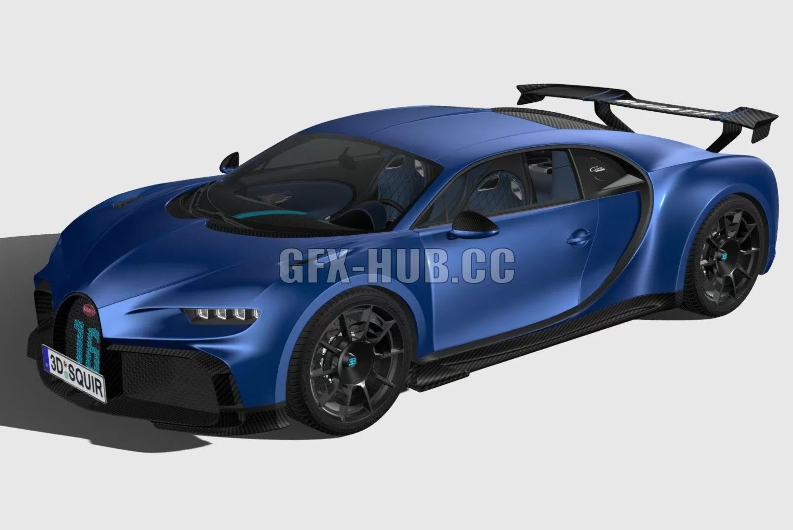 CAR – Bugatti Chiron Pur Sport 2021 3D Model CAR – Bugatti Chiron Pur Sport 2021 3D Model