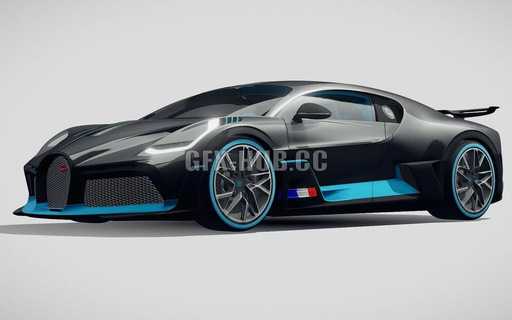CAR – Bugatti Divo 2019 3D Model CAR – Bugatti Divo 2019 3D Model