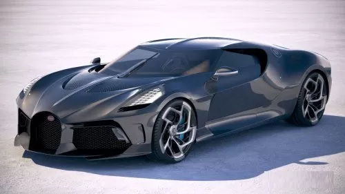 CAR – Bugatti La Voiture Noire 2019 3D Model CAR – Bugatti La Voiture Noire 2019 3D Model