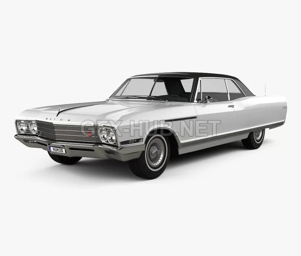 CAR – Buick Electra 225 Sport Coupe 1966 3D Model CAR – Buick Electra 225 Sport Coupe 1966 3D Model